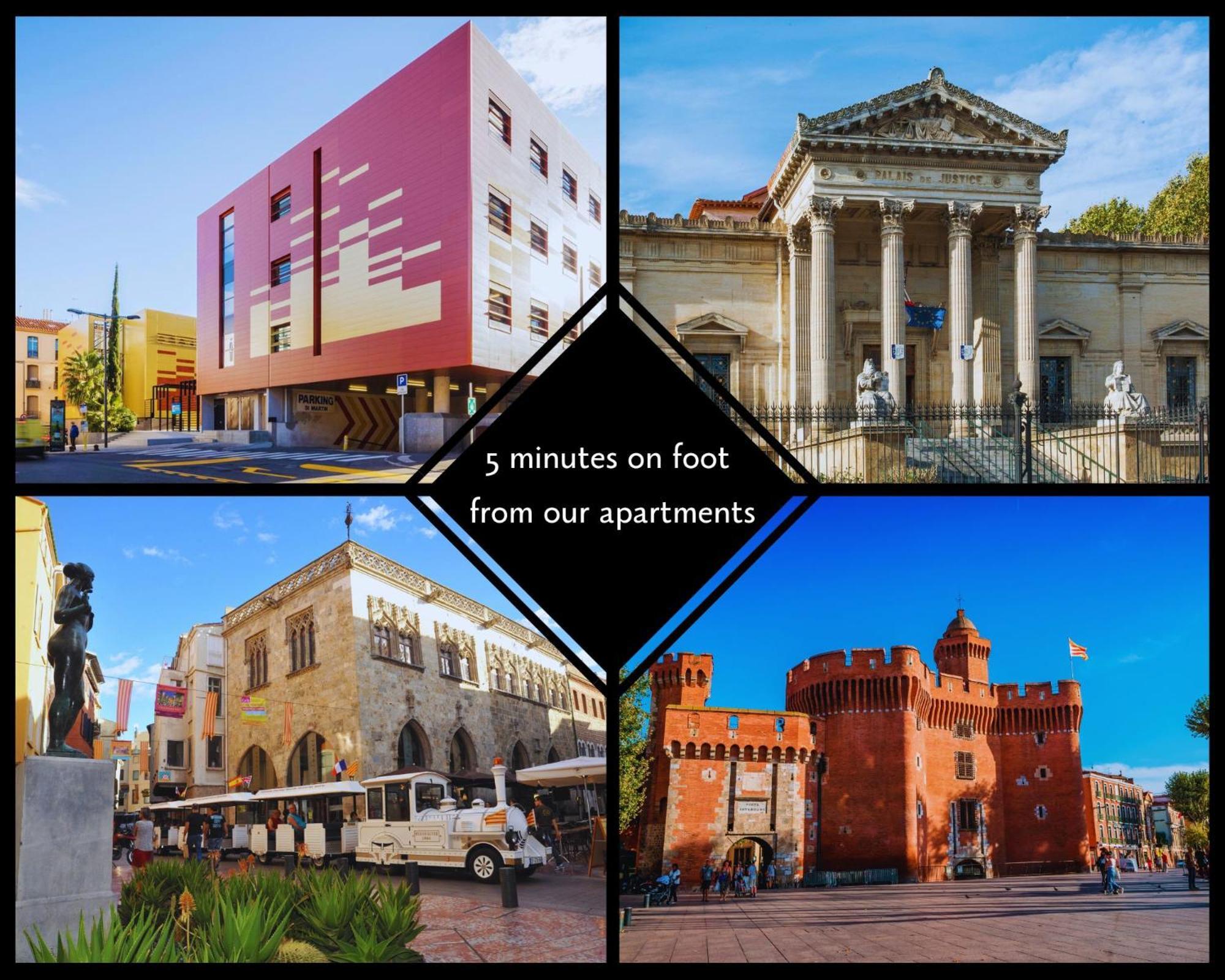 Au Coeur De Perpignan Lägenhet Exteriör bild