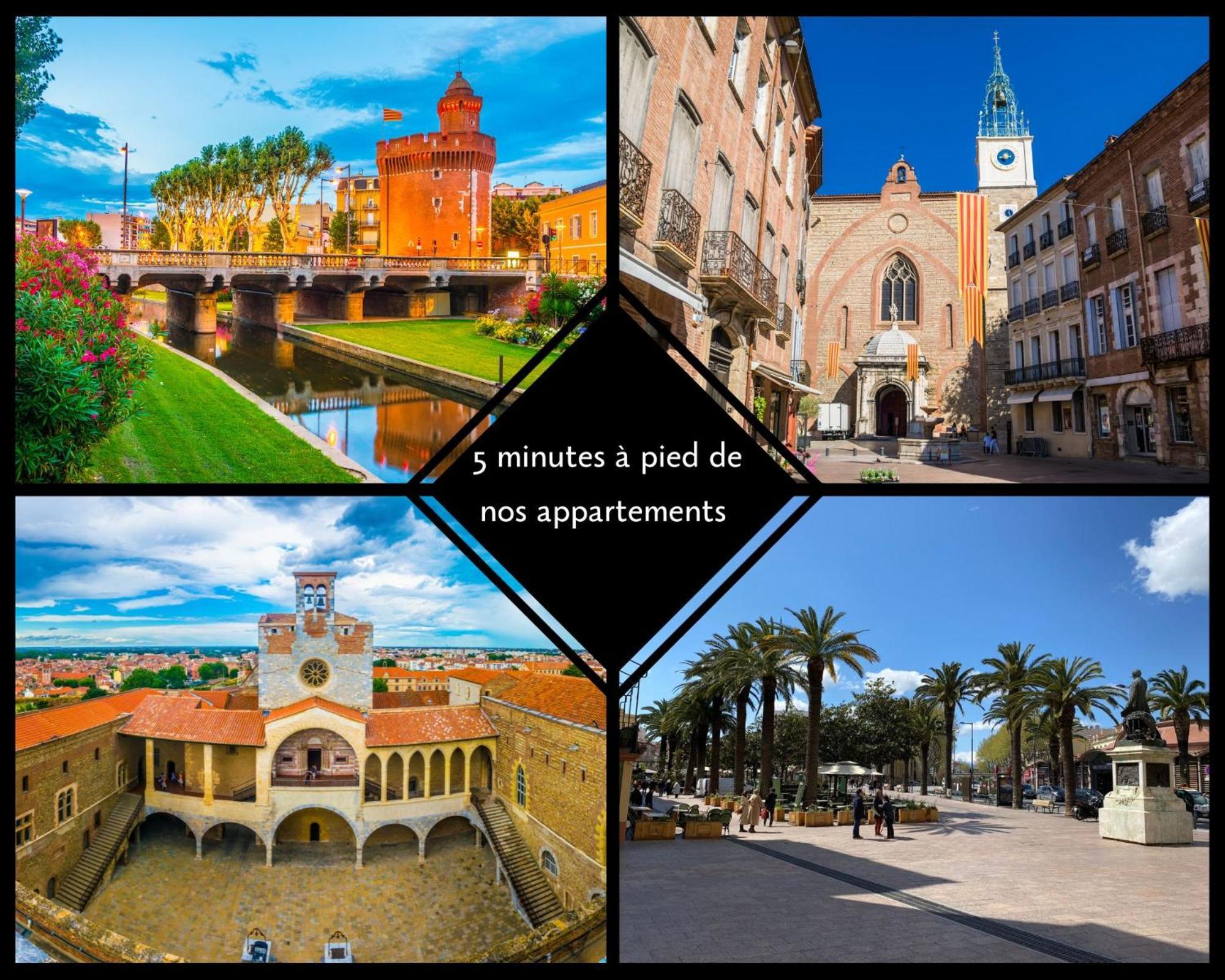 Au Coeur De Perpignan Lägenhet Exteriör bild
