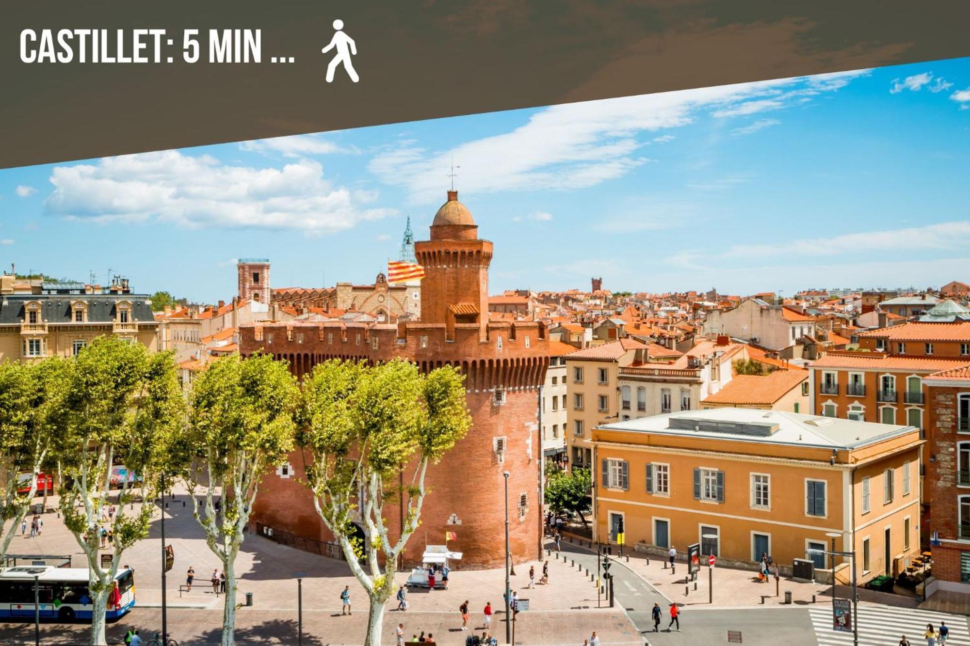 Au Coeur De Perpignan Lägenhet Exteriör bild