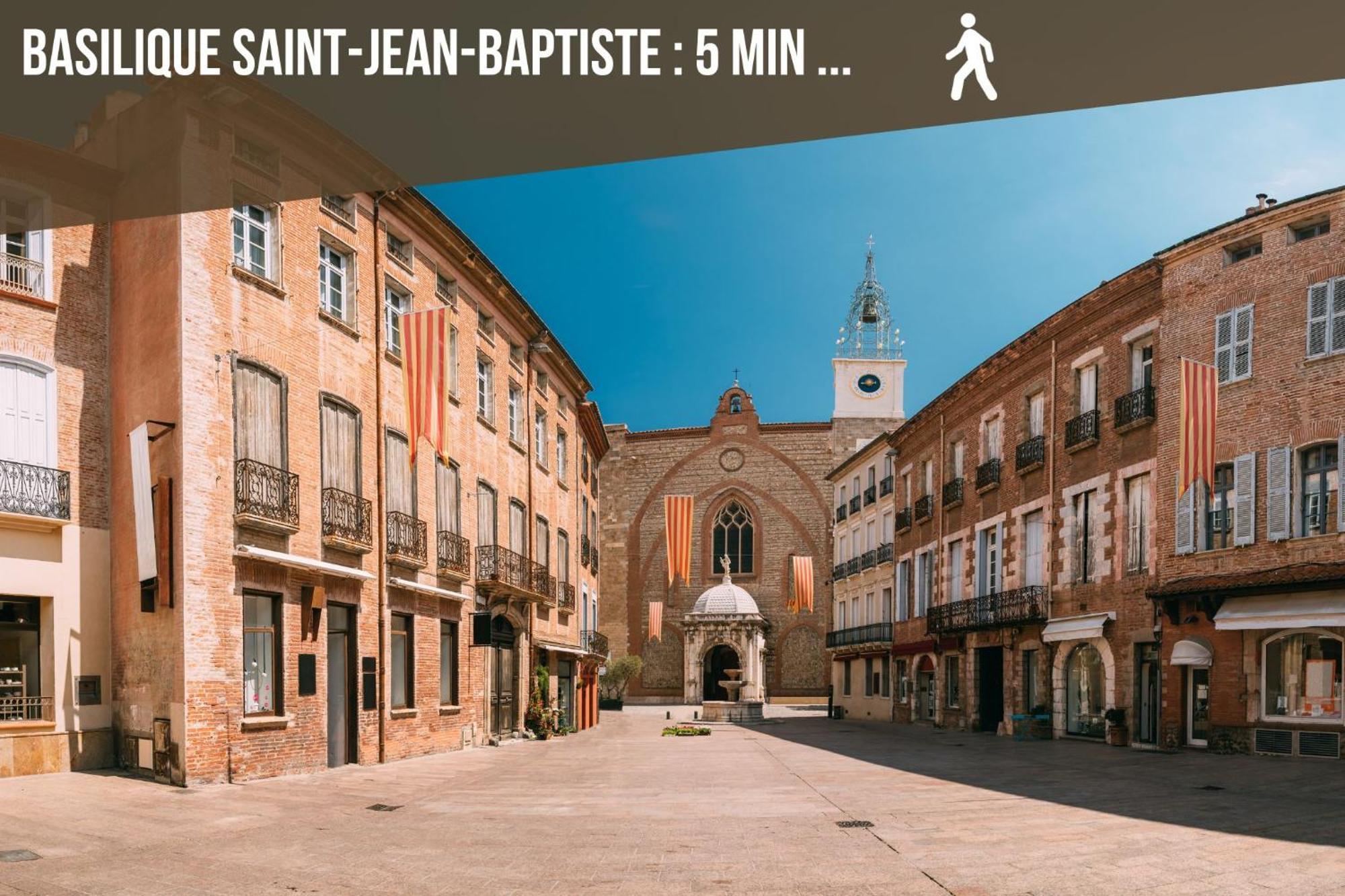 Au Coeur De Perpignan Lägenhet Exteriör bild
